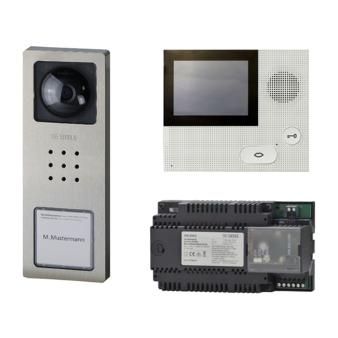 SSS Siedle Basic CVB 850-1 Manual de usuario
