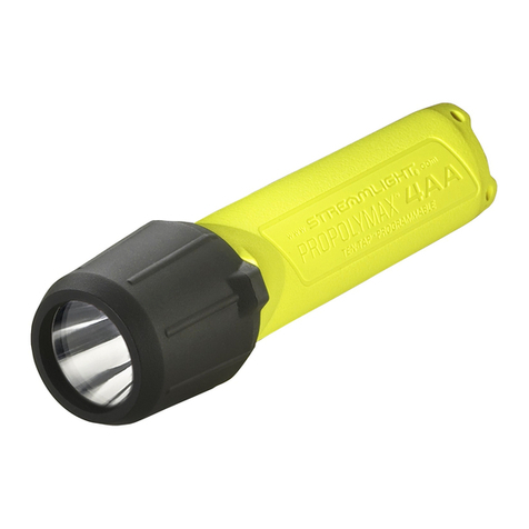 StreamLight PROPOLYMAX 4AA Manual de usuario