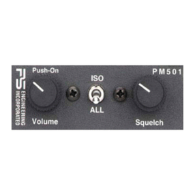 PS Engineering PM501 Manual de usuario
