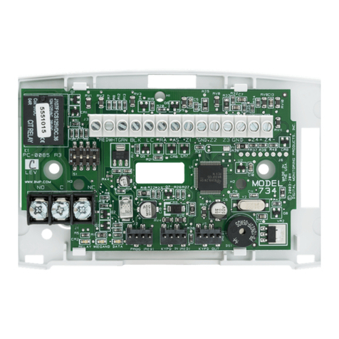 DMP Electronics 734INT Guía de instalación