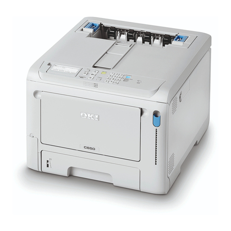 Oki C650 Manual de usuario