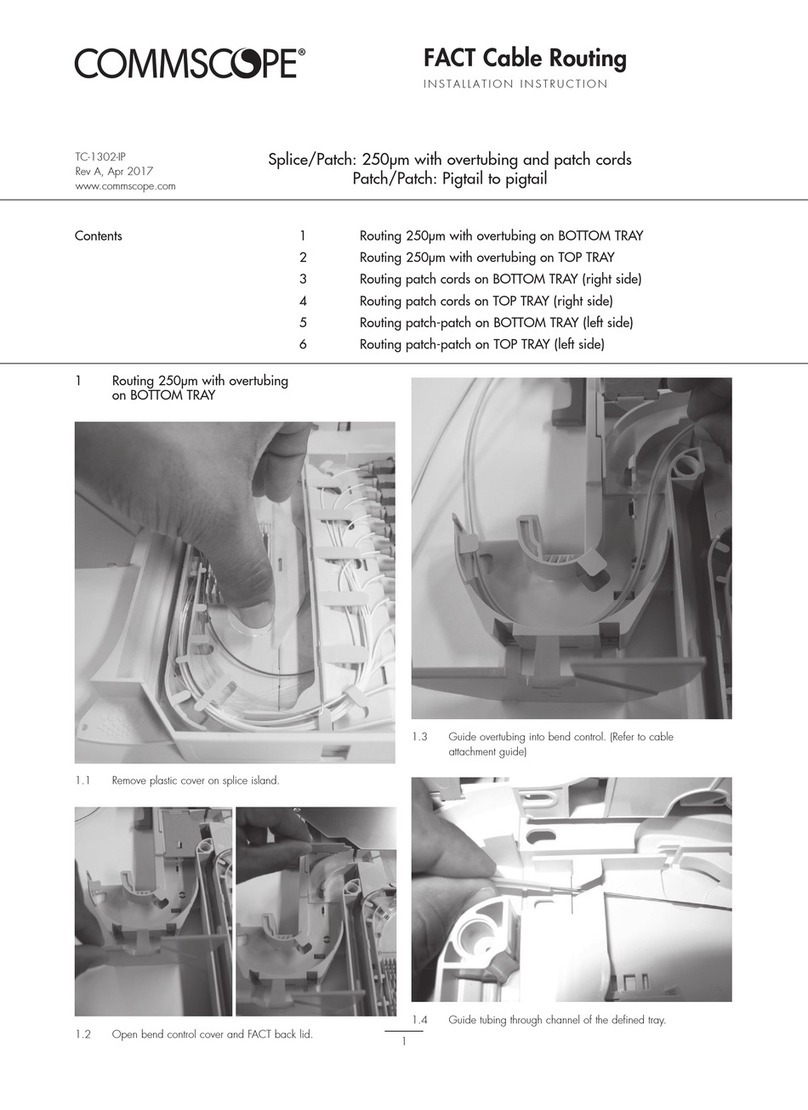 CommScope FACT Manual de usuario