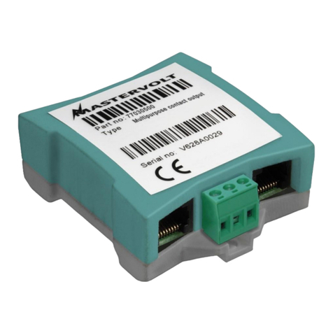 Mastervolt Multipurpose Contact Output Manual de funcionamiento