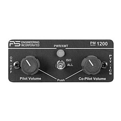 PS Engineering PM1200 Manual de usuario