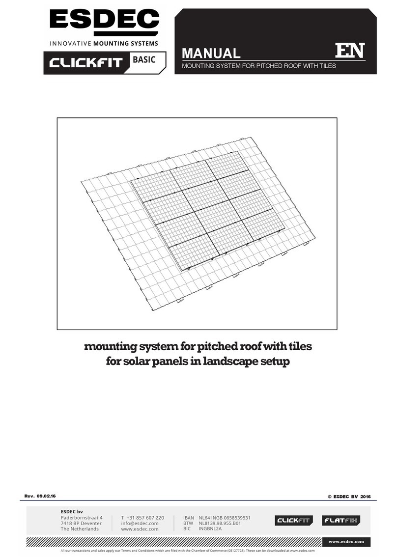 ESDEC CLICKFIT BASIC Manual de usuario
