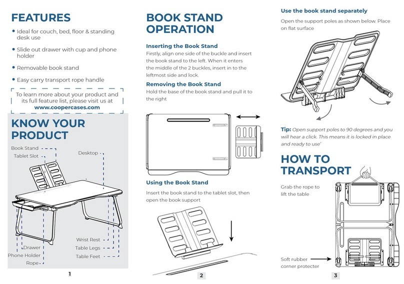 Cooper Cases MEGA Manual de usuario Cooper Cases MEGA Manual de usuario