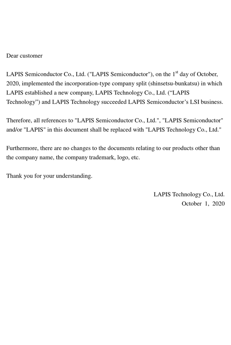 LAPIS Semiconductor ML7344 Manual de usuario