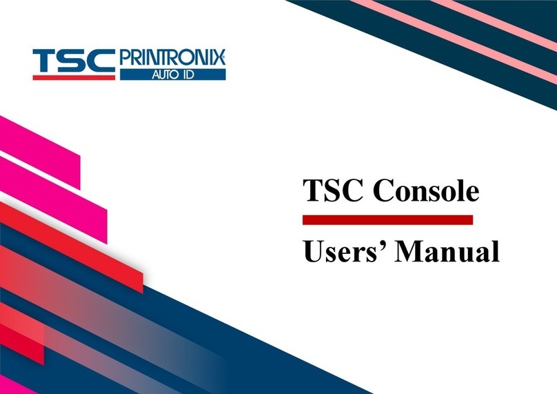 TSC Console Manual de usuario