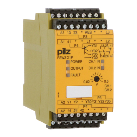 Pilz PMUT X1P Manual de usuario