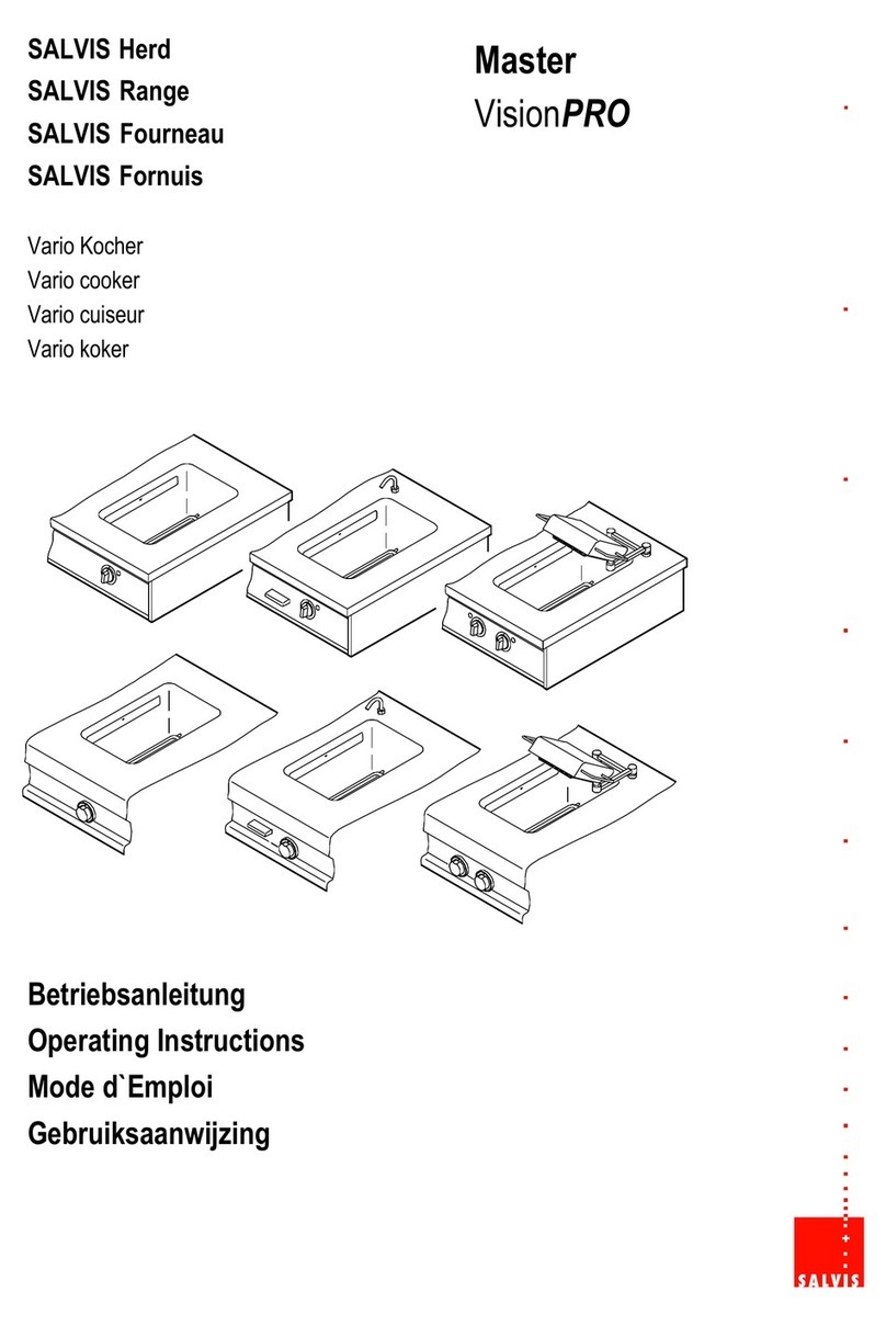 Salvis Master Manual de usuario