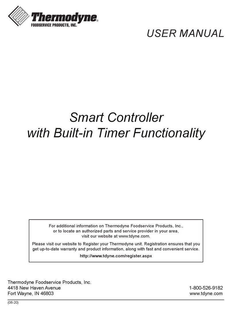 THERMODYNE Smart Controller Manual de usuario THERMODYNE Smart Controller Manual de usuario