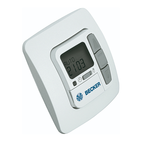Becker Centronic TimeControl TC42 Manual de usuario