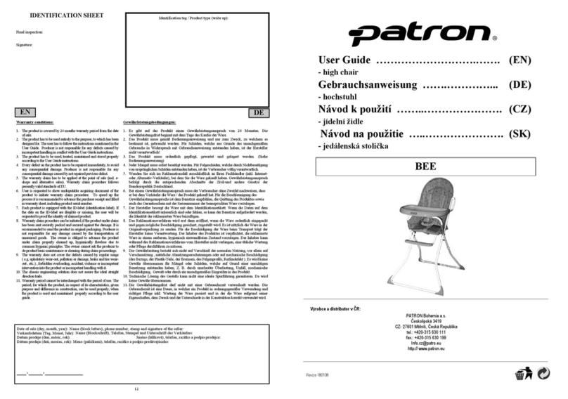 Patron BEE Manual de usuario Patron BEE Manual de usuario