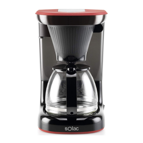 SOLAC Stillo drip Manual de usuario