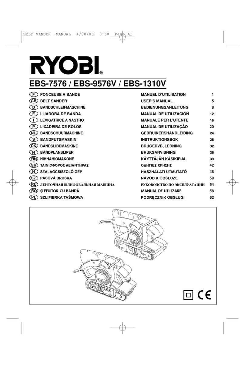 Ryobi EBS-7576 Manual de usuario