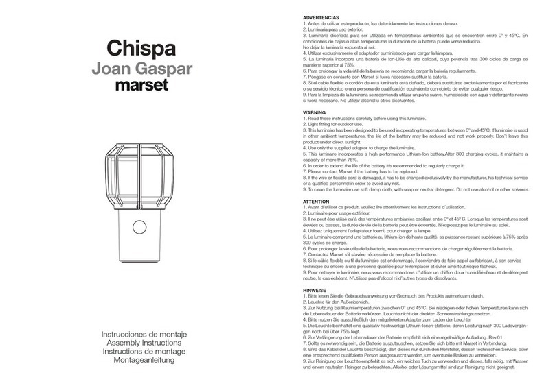 marset Chispa Manual de usuario