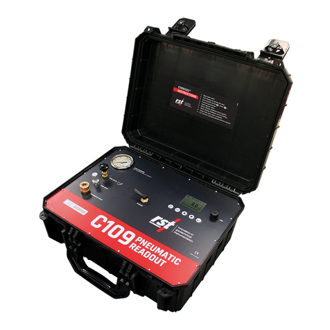 RST Instruments C109 Manual de usuario