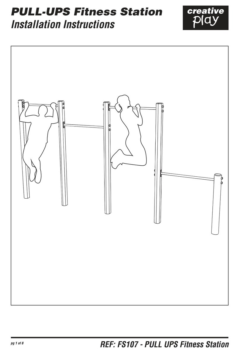 Creative Play PULL-UPS Manual de usuario Creative Play PULL-UPS Manual de usuario