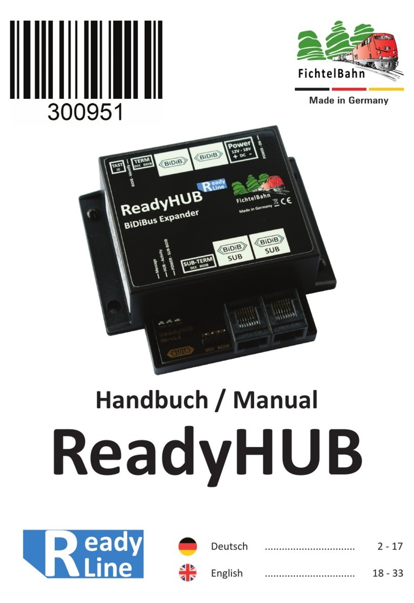 Fichtelbahn ReadyHUB Manual de usuario