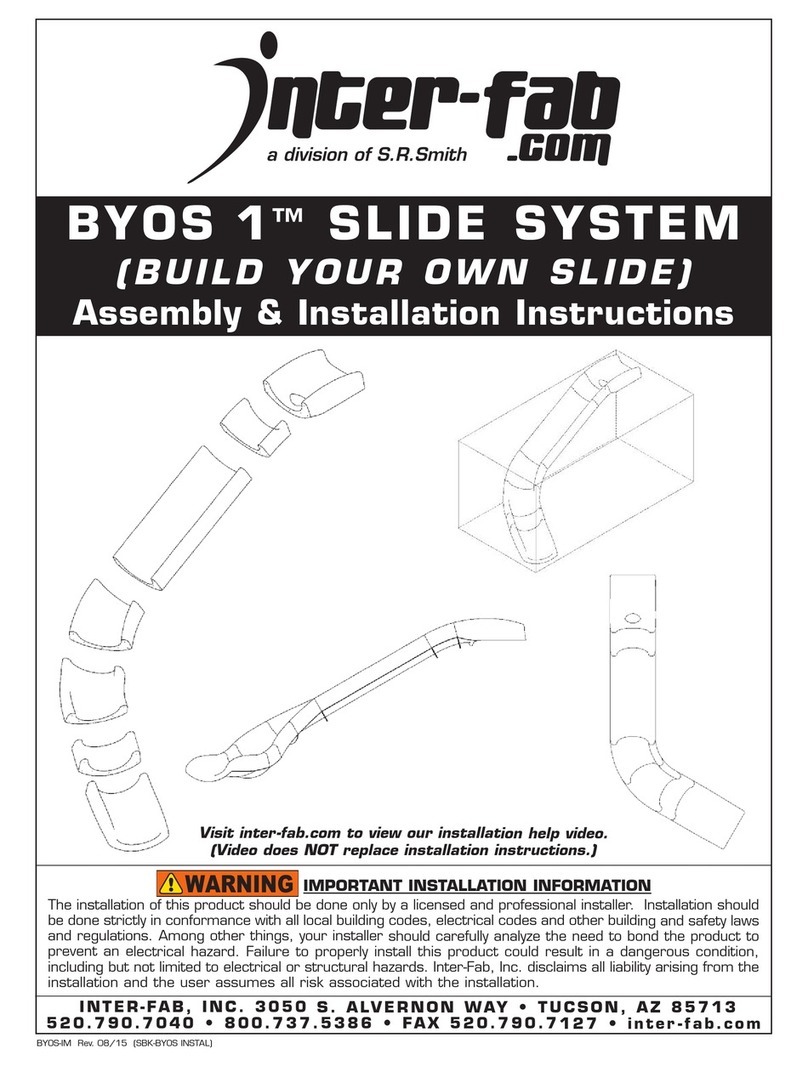 Inter-fab BYOS 1 SLIDE SYSTEM Manual de programación