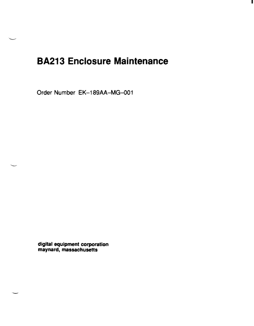 Digital Equipment BA213 Guía