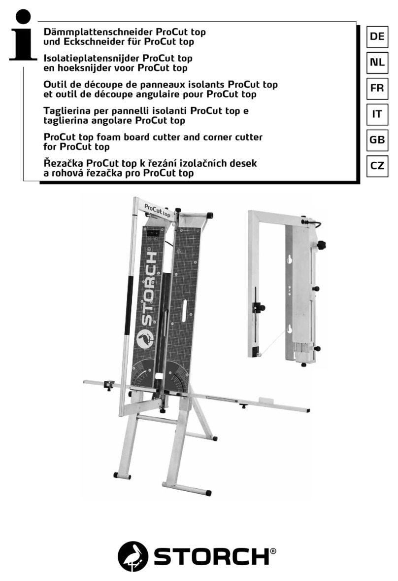 Storch ProCut Manual de usuario