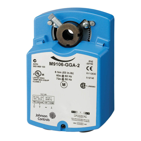 Johnson Controls M9106 Series Manual de usuario Johnson Controls M9106 Series Manual de usuario
