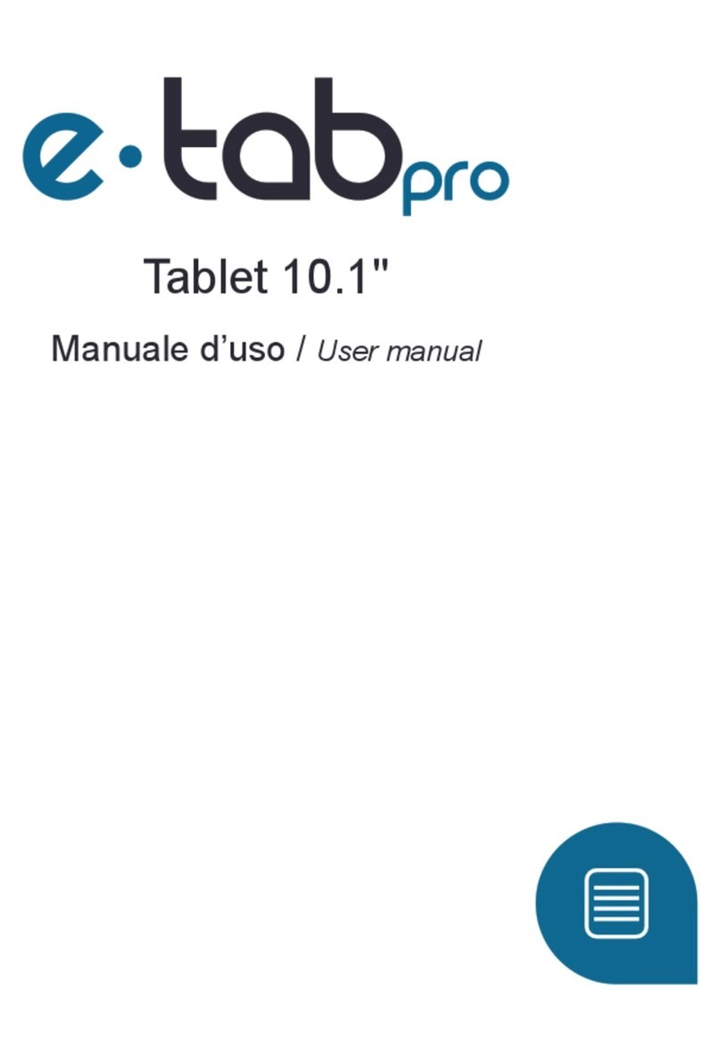 Microtech e-tab Pro Manual de usuario