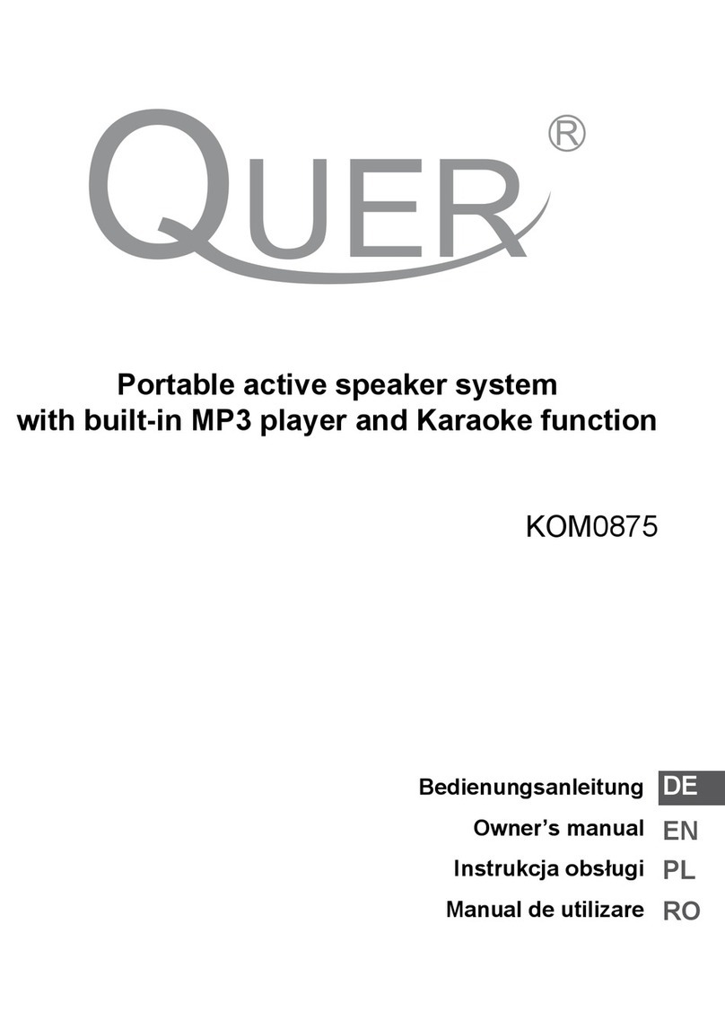 Quer KOM0875 Manual de usuario Quer KOM0875 Manual de usuario
