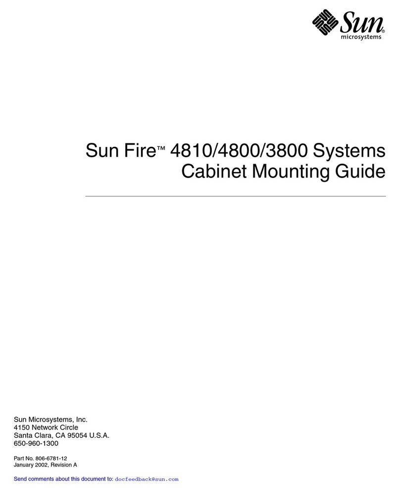 Sun Microsystems Fire 4810 Manual de instrucciones de instalación