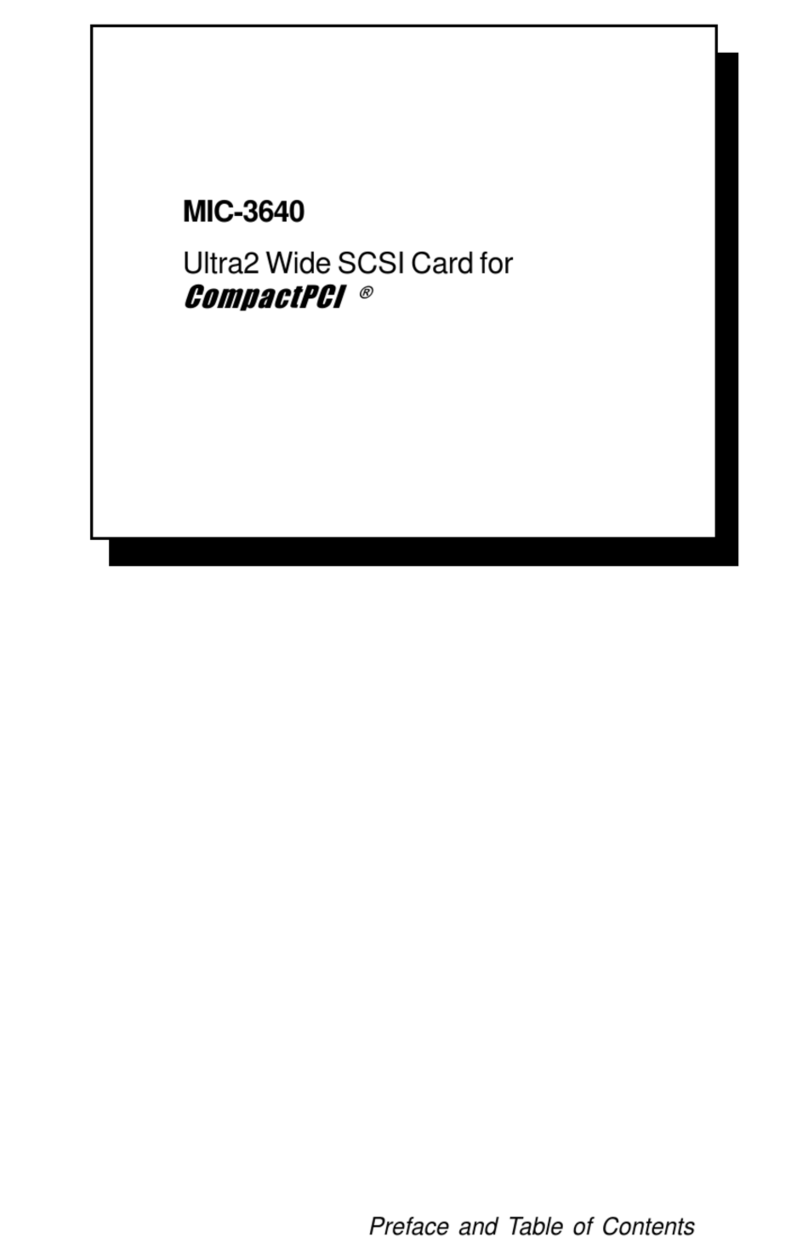 Advantech MIC-3640 Manual de usuario