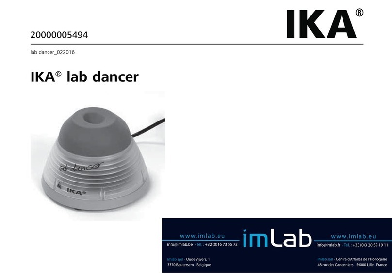Imlab IKA lab dancer Manual de usuario
