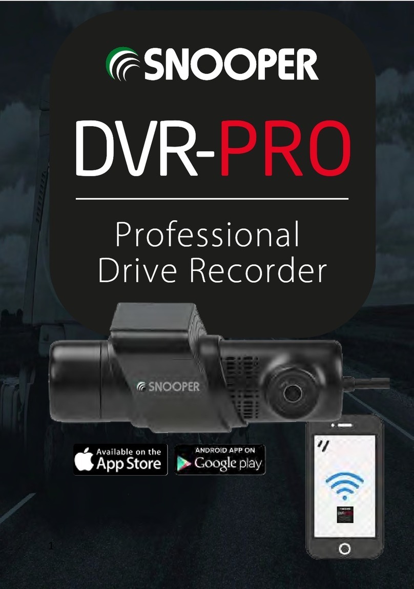 Snooper DVR-PRO Manual de usuario