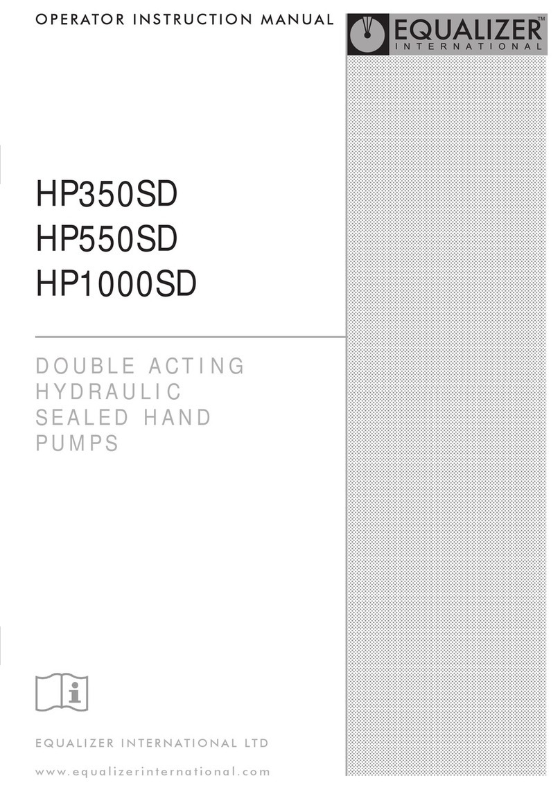 Equalizer HP350SD Instrucciones de montaje