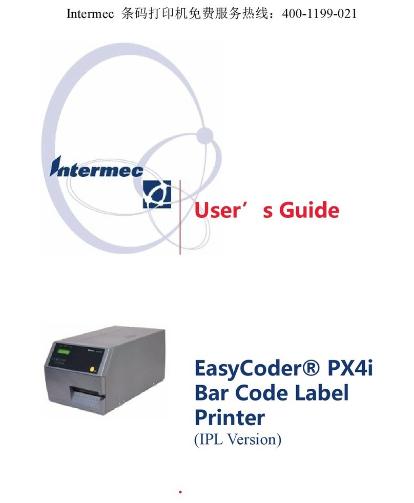 Intermec EasyCoder PX4i Manual de usuario Intermec EasyCoder PX4i Manual de usuario