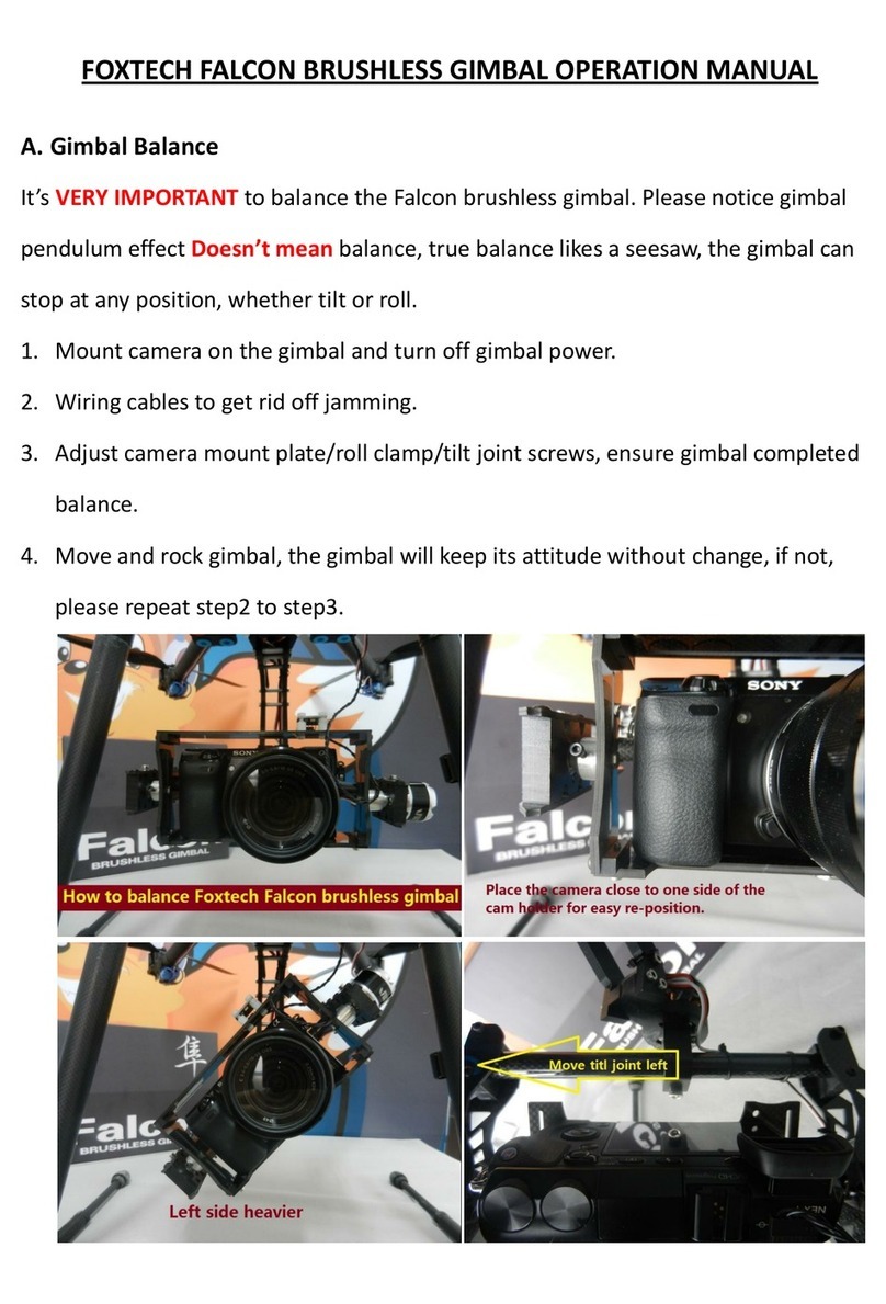 Foxtech Falcon Manual de usuario Foxtech Falcon Manual de usuario