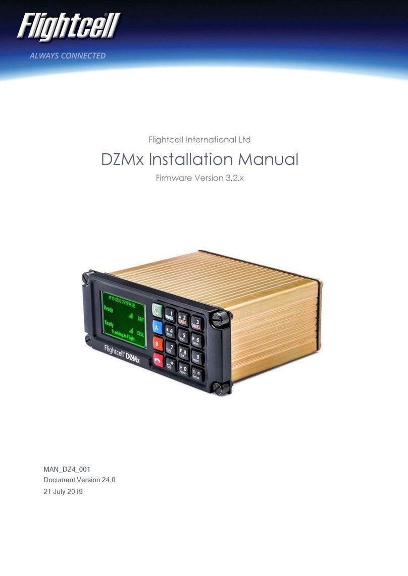 Flightcell DZMx Manual de usuario