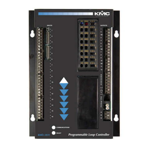 KMC Controls KMD-5831 Instrucciones de funcionamiento originales
