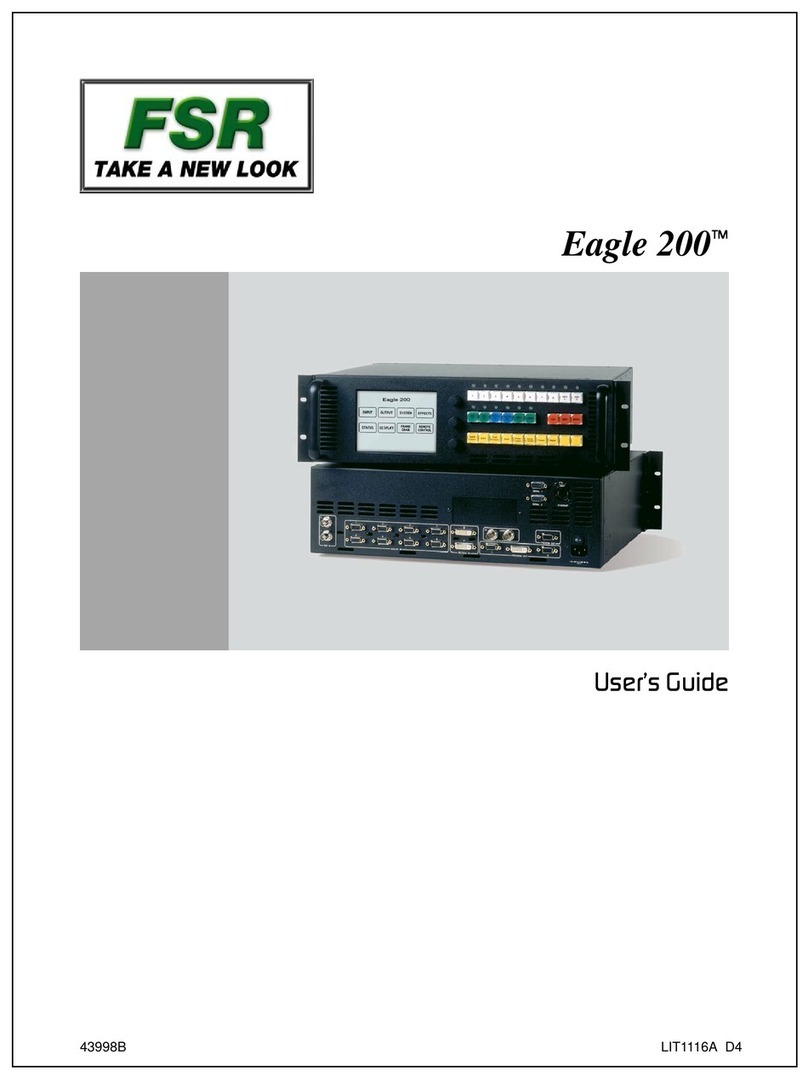 FSR Eagle 200 Manual de usuario