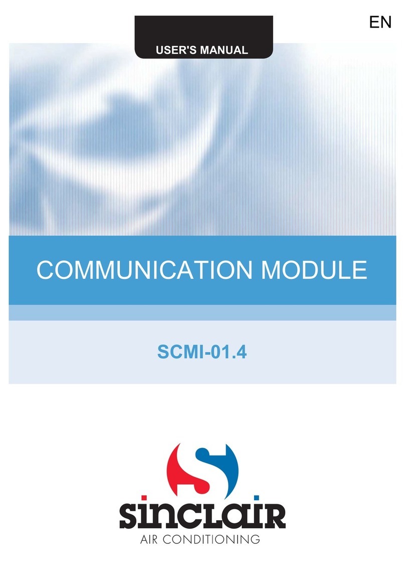Sinclair SCMI-01.4 Manual de usuario
