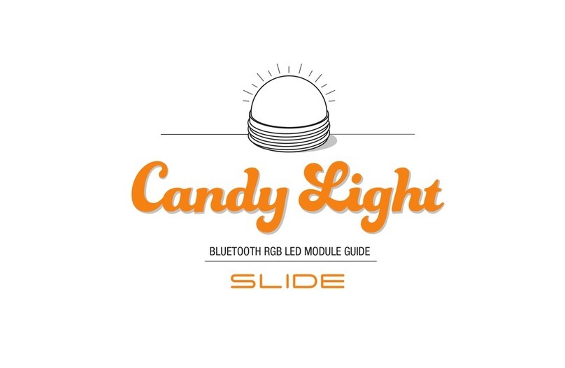 Candy Light SLIDE Manual de usuario