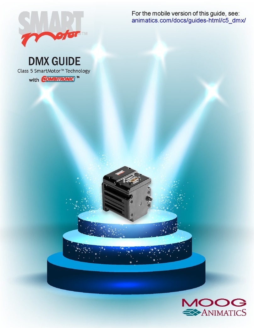 Moog Class 5 SmartMotor Manual de usuario