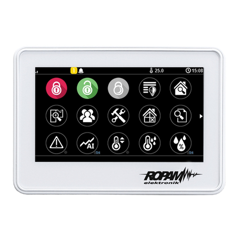 Ropam elektronik OptimaGSM Manual de usuario