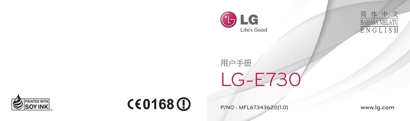 LG Optimus E730 Manual de usuario