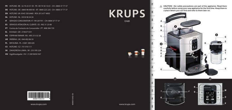 Krups EA86 Manual de usuario