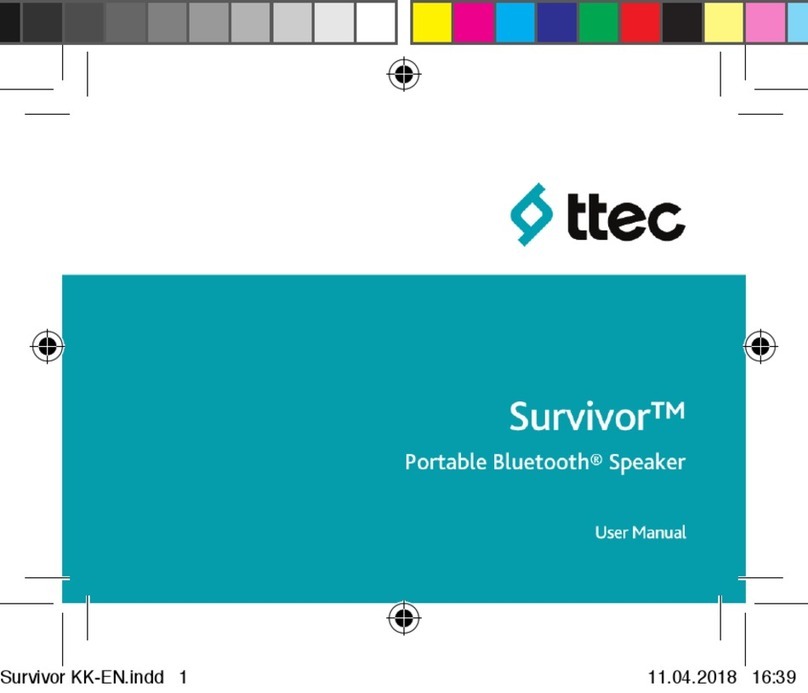 ttec Survivor Manual de usuario