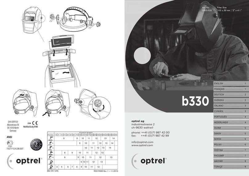 optrel b330 Manual de usuario