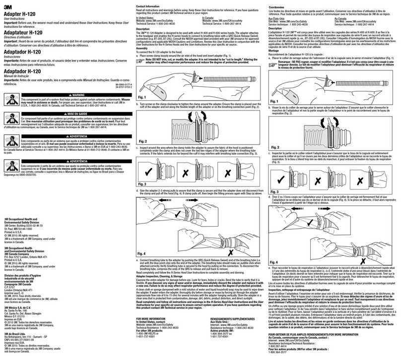 3M H-120 Manual de usuario