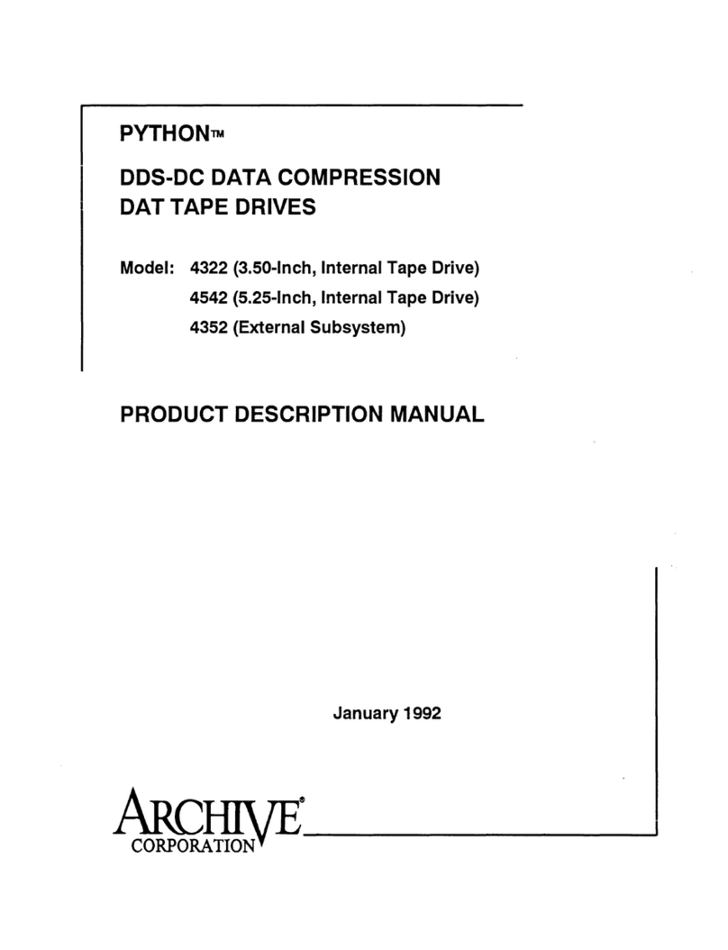 Archive PYTHON 4322 Manual de usuario