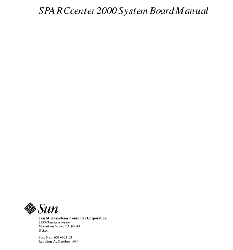 Sun Microsystems SPARCcenter 2000 Manual de usuario